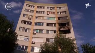 Explozie puternică într-un bloc din Titan. Un bărbat s-ar fi apucat să încarce brichete cu gaz, pe balcon