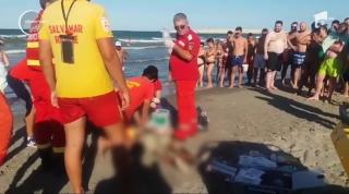 Marea şi-a luat tributul, din nou. Un bărbat de 35 de ani, găsit de către turişti, înecat, în Eforie Nord