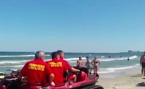 Impact frontal pe lacul Siutghiol, în Mamaia, între un skijet şi o barcă. Două persoane au fost rănite