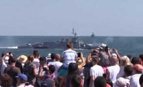 Ziua Marinei, spectacol pe mare și pe uscat