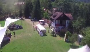 200 de poliţişti din toată lumea au mâncat ca dacii, la Hunedoara