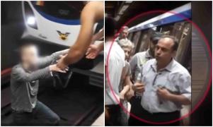 Tânărul care a încercat să se sinucidă în staţia de metrou Brâncoveanu, salvat în ultima clipă de mecanicul trenului