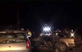 Accident grav pe o şosea din Bistriţa Năsăud. Şase răniți, printre care trei copii, au ajuns la spital