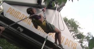 O telecabină s-a blocat pe Dealul Cetăţii, în Deva