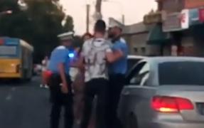 Parcarea neregulamentară şi cheful de ceartă l-au costat scump pe un constănţean de 31 de ani