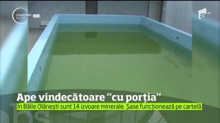 În staţiunea Băile Olăneşti apele vindecătoare se dau cu porţia