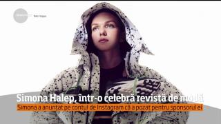 Simona Halep, apariţie-surpriză într-o celebră revistă de modă