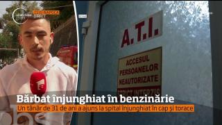 Bărbat în stare gravă, după ce a fost înjunghiat într-o benzinărie din Gherla, judeţul Cluj