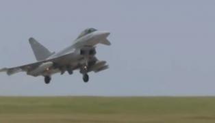 Un avion rusesc a fost interceptat de piloții britanici de la baza Mihail Kogălniceanu