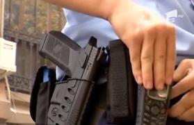 Autorul furtului din sediul Poliţiei din Sibiu, căutat în continuare