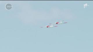 Final spectaculos la Campionatul Mondial de Acrobație Aviatică de la Strejnic