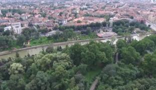 Parc din Timişoara, mâncat de rugină din cauza apei de irigat