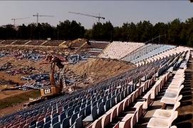 A început demolarea Stadionului Ghencea