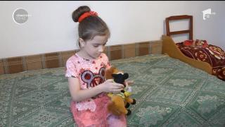 Vreau să ajut! Anamaria, o fetiță de 8 ani din Mehedinți, visează la o viață normală