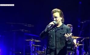 Trupa U2 și-a anulat concertul de la Berlin, după ce Bono a rămas fără voce pe scenă