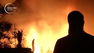 Muzeul Naţional de Istorie din Rio de Janeiro, cuprins de flăcări uriaşe