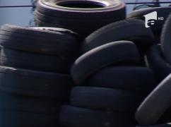România a ajuns groapa de gunoi a anvelopelor uzate. Vândute ieftin, unele pot fi un pericol real pe şosele