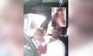 Inconştienţa la volan putea face victime. Un craiovean a transmis live pe Facebook în timp ce conducea o maşină