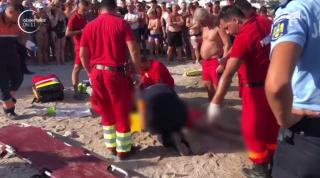 O nouă misiune spectaculoasă de salvare, pe litoral. Un bărbat a fost la un pas de moarte, pe plaja din Costineşti