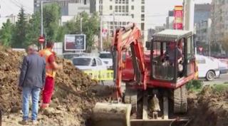 Străzile Iaşului s-au transformat într-un şantier de lucru, după ce toată vara s-a lucrat la reţeaua de termoficare