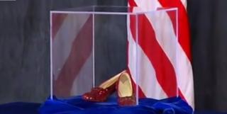 Anunț inedit de la FBI. Pantofii din "Vrăjitorul din Oz", recuperați după 13 ani