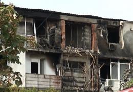 54 de familii au rămas pe drumuri după incendiul care a mistuit un bloc, în Capitală