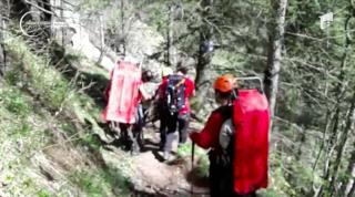 Alpiniste blocate pe munte, intervenție grea a salvamontiştilor din Bucegi