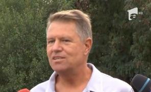 Preşedintele Klaus Iohannis a strâns gunoaiele din Pădurea Cernica