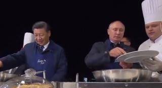 Un moment inedit a avut loc la întâlnirea dintre preşedintele rus, Vladimir Putin şi omologul său chinez