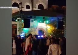 Tânăr din Baia Mare, reţinut după ce a intrat cu motocicleta în mai mulţi oameni la un festival