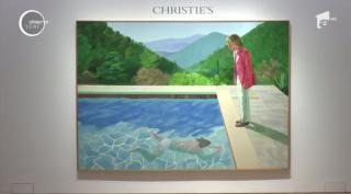 O pictură a britanicului David Hockney, scoasă la licitație cu 80 de milioane de dolari