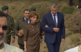 Majestatea Sa Margareta, la ceremonia de la Crucea Caraiman