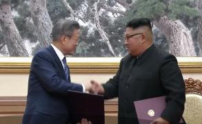 Moment istoric. Coreea de Nord şi cea de Sud pun capăt războiului de 70 de ani