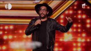 Reacția lui Cezar Ouatu după ce a primit 4 DA la X-Factor, în Marea Britanie