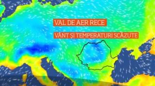 Valul de aer polar a ajuns în România. Două anotimpuri în aceeaşi zi, meteorologii au emis deja cod galben