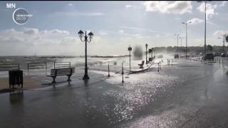 Un ciclon tropical de forța unui uragan va lovi Grecia! Rafalele de vânt vor depăși 150 km/h