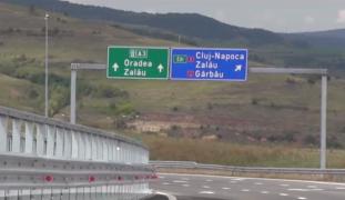 A fost deschis circulaţiei tronsonul de autostradă dintre localităţile Gilău şi Nădăşelu