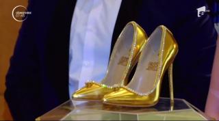 Cei mai scumpi pantofi din lume. 17 milioane de dolari, sute diamante și garanție pe viață
