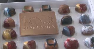 Pralinele de ciocolată cu tricolorul românesc, un desert patriotic în Anul Centenarului