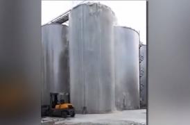 ”Cascadă” de Prosecco în Italia, după o explozie la o fabrică de vinuri