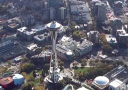 Acrobaţii riscante la 180 de metri înălţime, performanţa câtorva artişti din celebrul ansamblu Cirque du Soleil