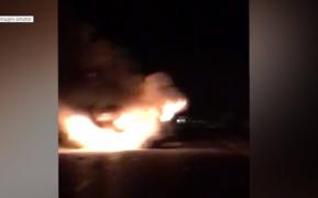 Accident în lanţ pe o şosea din Focşani. Trei maşini şi un tractor au fost implicate în coliziune