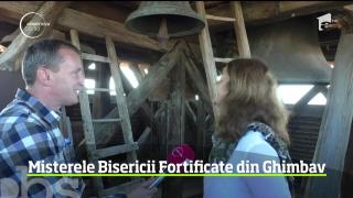 Povestea impresionantă a Bisericii Fortificate din Ghimbav, care dă ora exactă din anul 1860