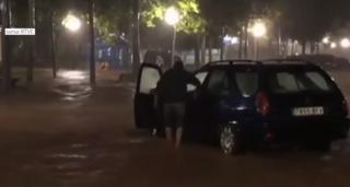 Inundații catastrofale în sudul Spaniei. 100.000 de persoane au fost afectate