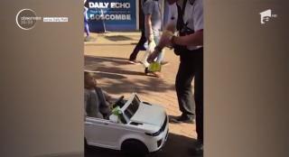 O fetiţă din Marea Britanie a fost amendată pentru că nu a parcat regulamentar (Video)