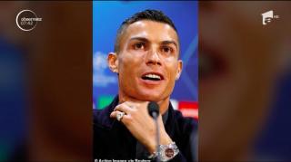 Cristiano Ronaldo, cu un ceas de 2 milioane de euro la mână