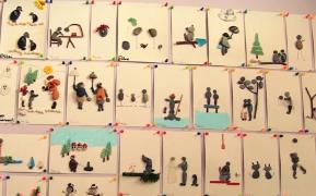 Opere de artă din pietre, realizate de un colecționar din Oradea