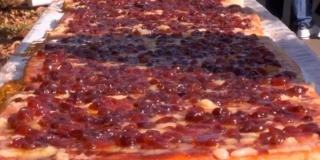 Plăcintă lungă de 15 metri, într-un parc din Capitală