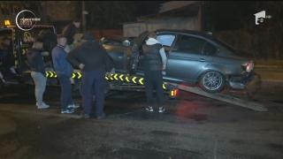 Accident în București, provocat de o șoferiță de 24 de ani care a intrat pe sens interzis