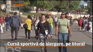 Cursă sportivă de alergare, pe Litoral